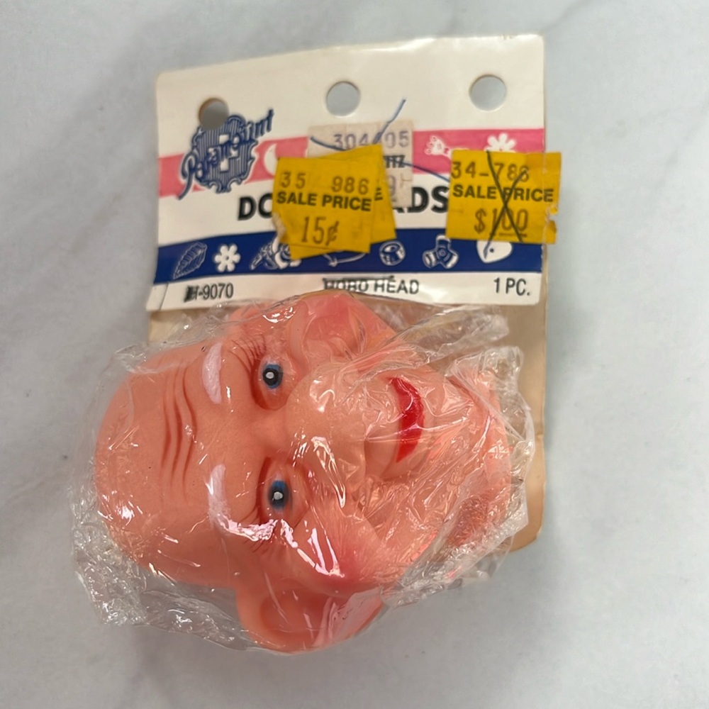 Vintage Paramount Doll Heads Hobo Head DH-9070